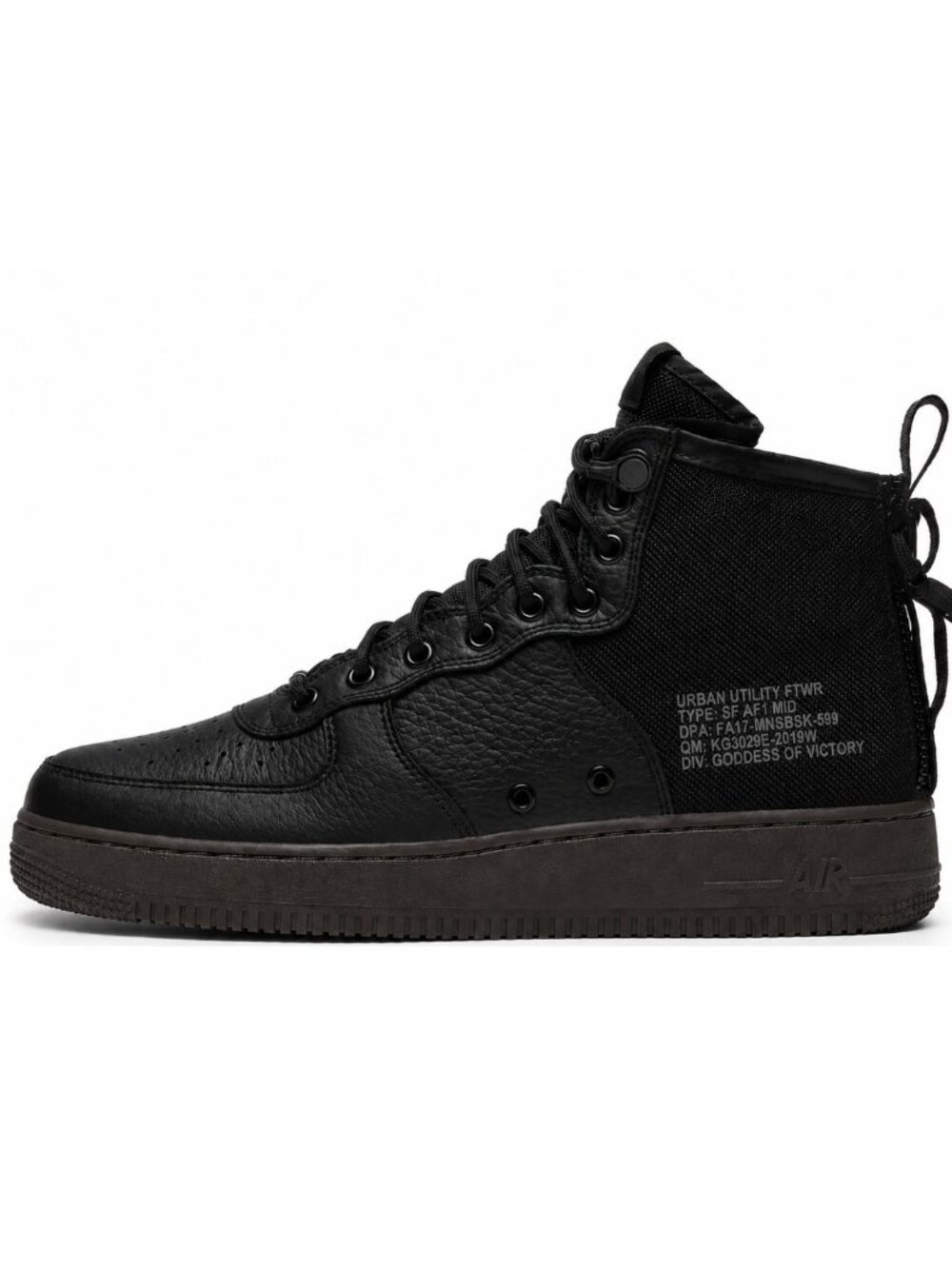 Nike SF Air Force 1 Urban Utility Goddess of Victory Sneaker Men's Size 10.5